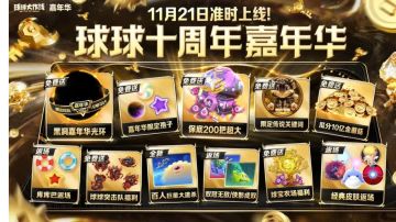 最夯十大极品！嘉年华限定至臻升级，200把超大福利助你一发入魂