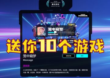 2022感谢，送10个游戏激活码吧~《笼中窥梦》和“露西”