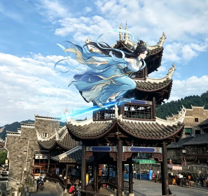 【我的御剑日记】飞临苗乡古亭截图