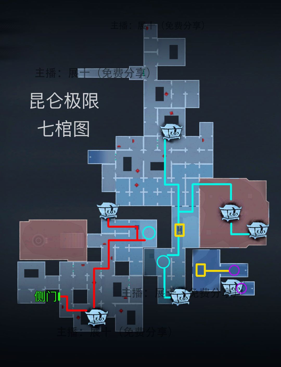 🔥🔥昆仑秘境噩梦,极限,双人棺,宝藏图 3