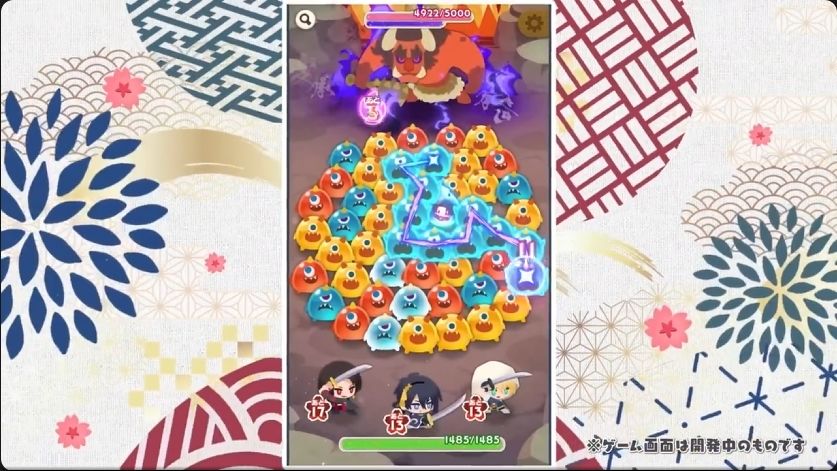 刀剑乱舞推三消新游,预计年内上线! 2