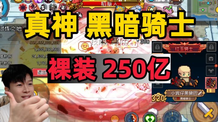 【元气骑士前传SS5】裸装 250亿 黑暗骑士!依旧真神!未来可期截图