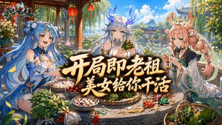 打完一局又一局,《我要当老祖》真是今年最杀时间的手游了…截图