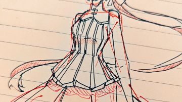 手绘摸鱼🐇画一只小舞