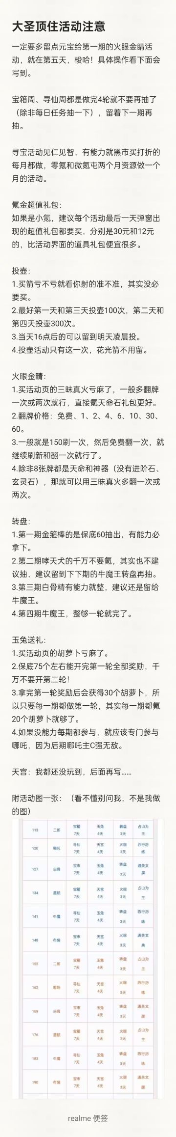 新手必看活动攻略！！！