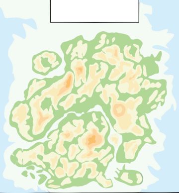 （旧货新发）——这只是一个换了个色调的彩虹岛地形图