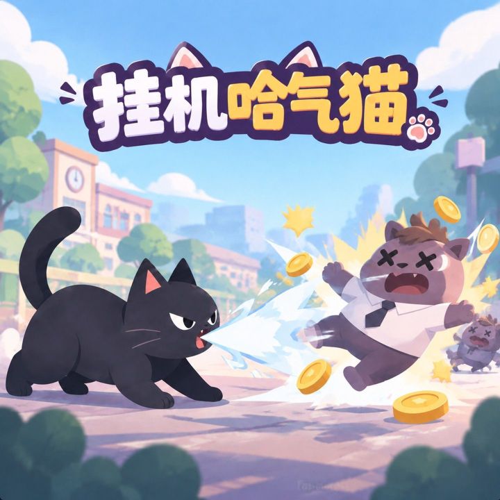 猫友们过来一起哈气截图