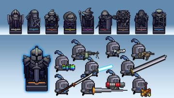 元气骑士：新版本雕像效果优化，骑士随从有10种武器