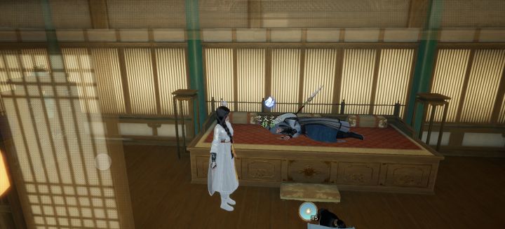 这任务NPC他居然睡觉了😭截图
