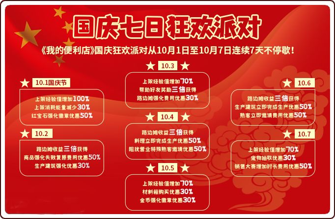 《我的便利店》国庆活动 乐翻天截图