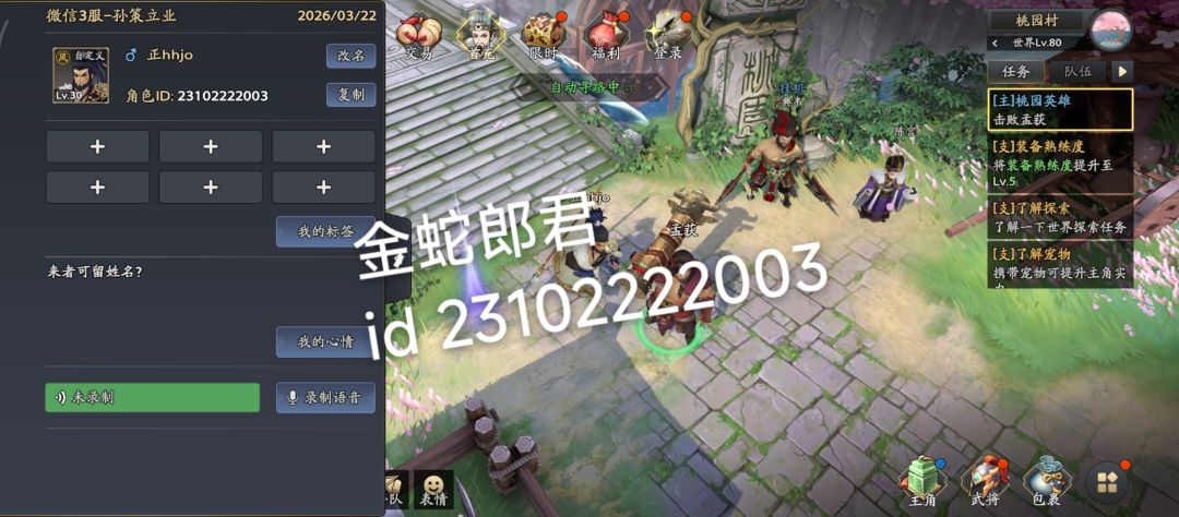 【三国志异闻录首发】我的3.17初体验 1