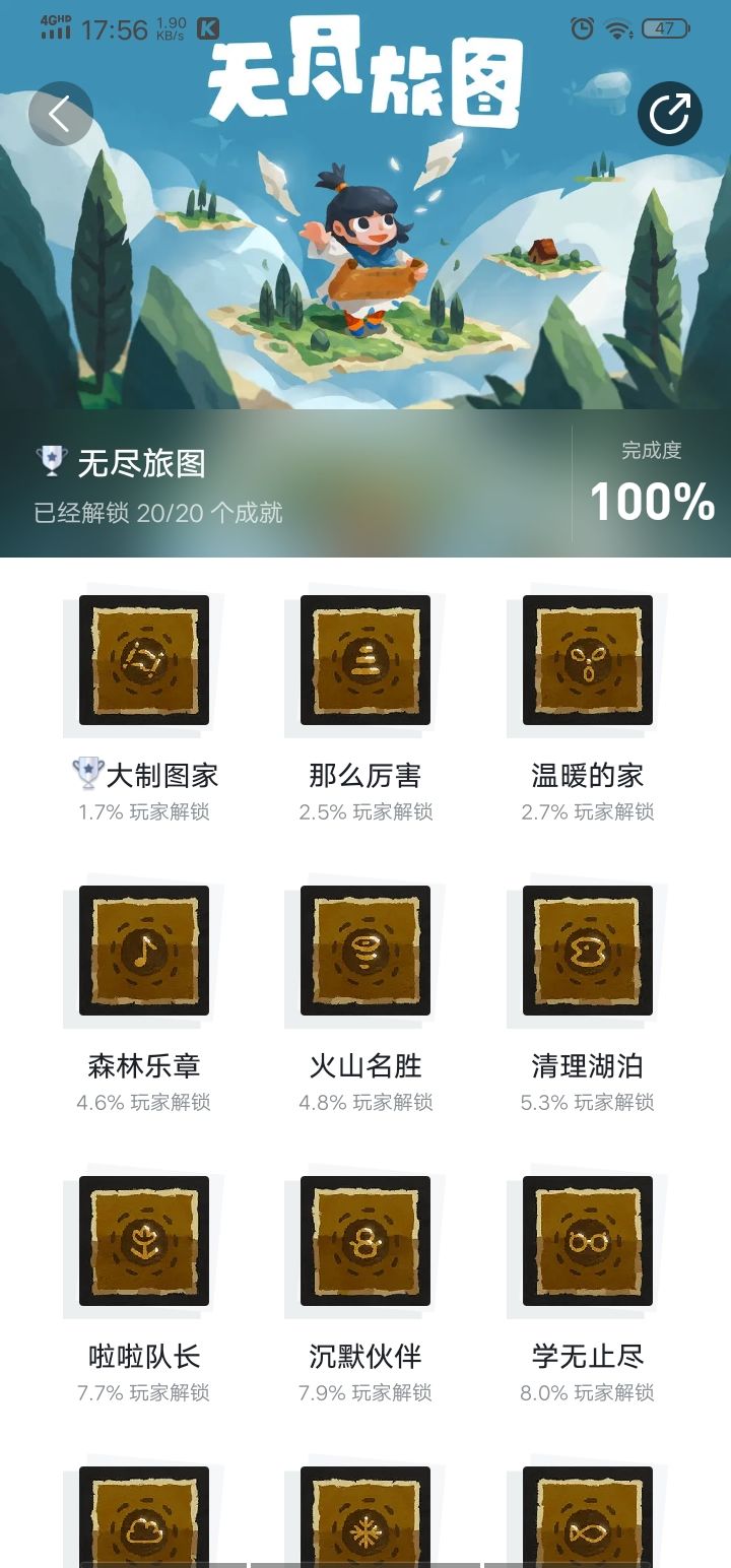 关于我个人游戏成就解锁 3