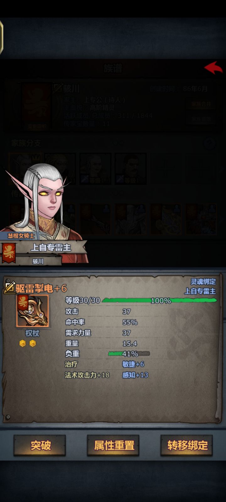 感觉有了狂战和掠骑后都不需要雷主了截图