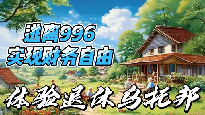 🏝️✨逃离996!开启财务自由的FIRE生活!你的退休你做主!截图