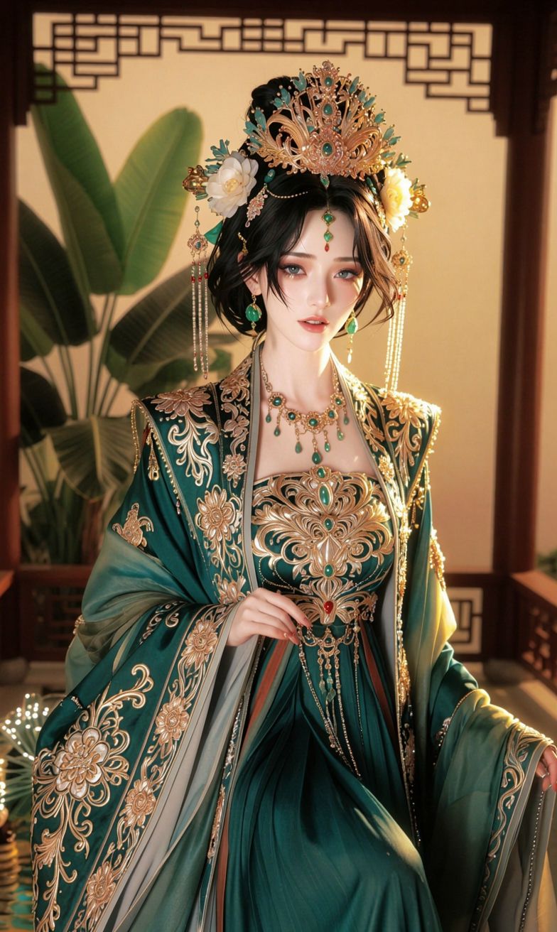 绿色,国风 1