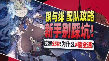 【银与绯】配队不合理？练度白瞎氪金白氪！带你完全搞懂底层逻辑