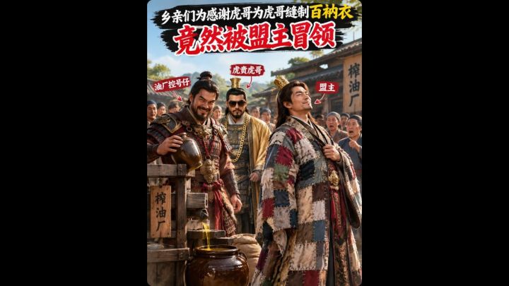 乡亲们为虎哥缝制百衲衣!截图