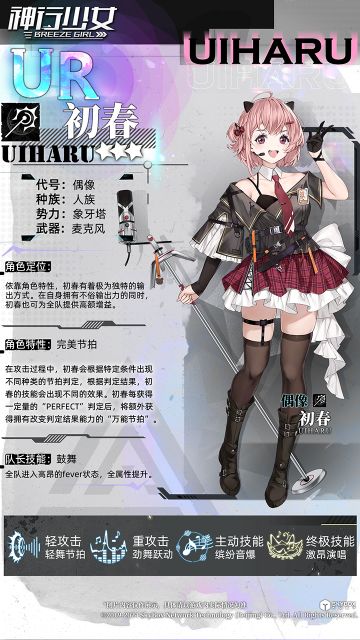 女武神战备室 初春：“哦！感到力量充满全身了！”