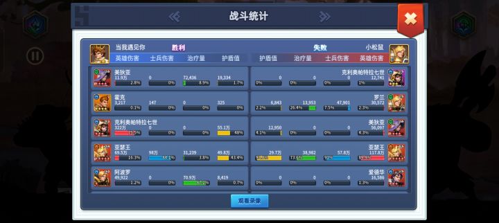 这个阵容,同级别吊打对手截图