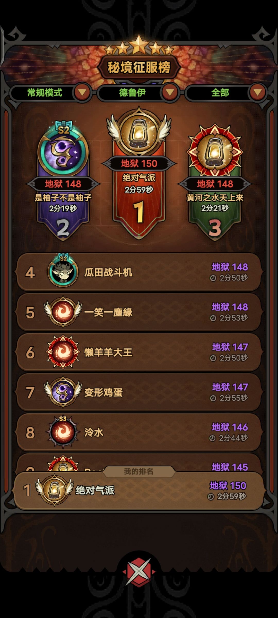 锁单条直接全身极品洗练 单人能过150 1