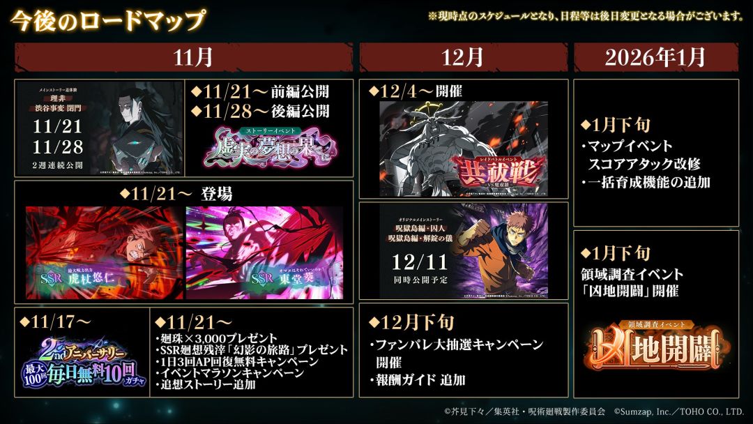 2nd一二弹up&前瞻计划图 2