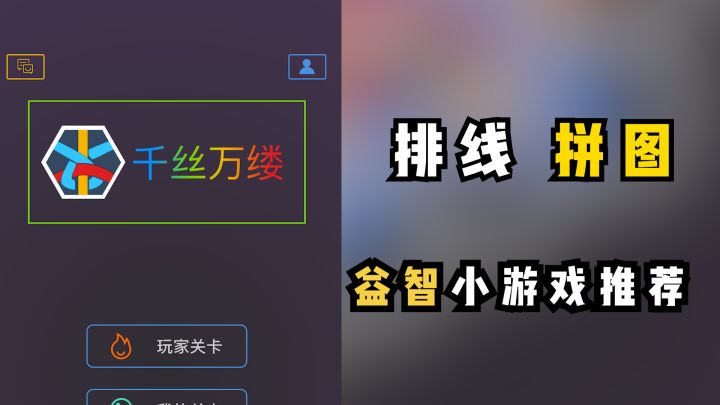 【益智小游戏推荐】排线结合拼图玩法!太难啦!截图