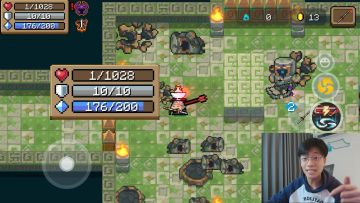 元气骑士：千岁奶奶机制讲解！极速充能千血秒回，隐藏角色！