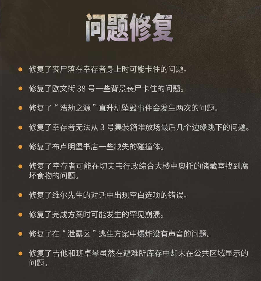 【勇闯死人谷】#16版本更新 6