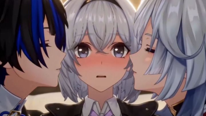 她…亲了达芙蒂尔截图
