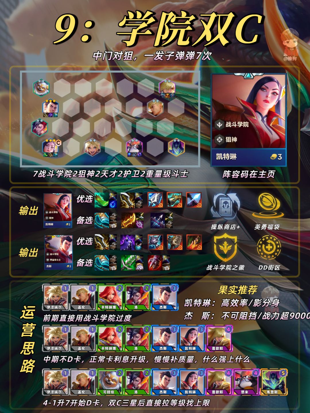 9月6日最新10套阵容,上分玩这些就对了 11