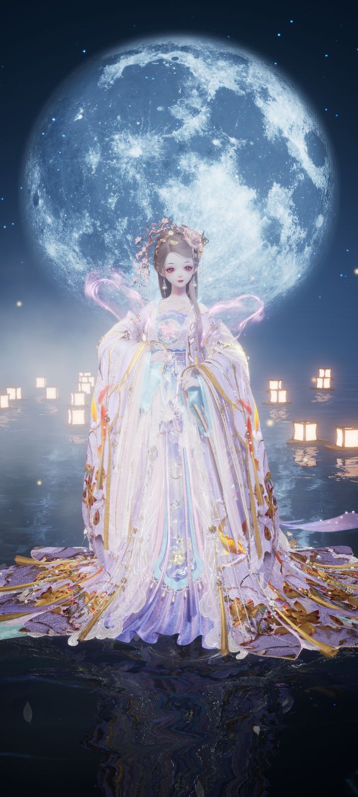 蜀绣外套和嫦娥裙也很搭截图