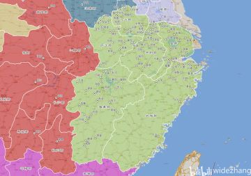 分享一波三国地图。