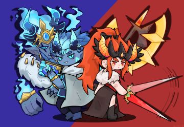 【二创投稿】红色or蓝色？你更pick那一方？