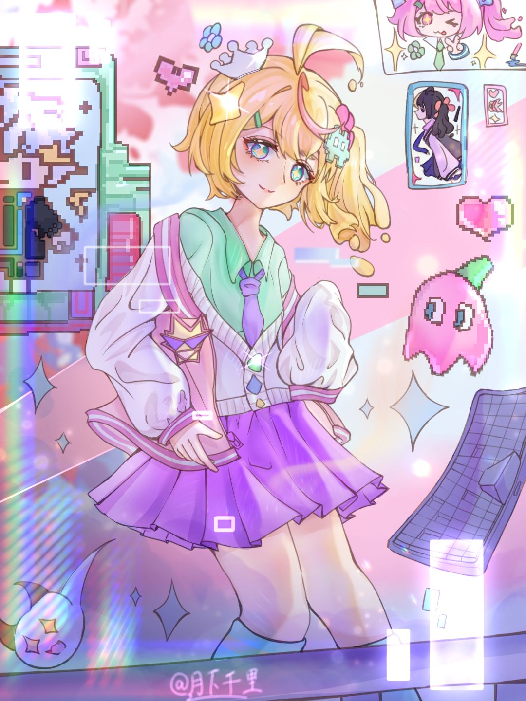 【SS22创作】鬼马少女 2