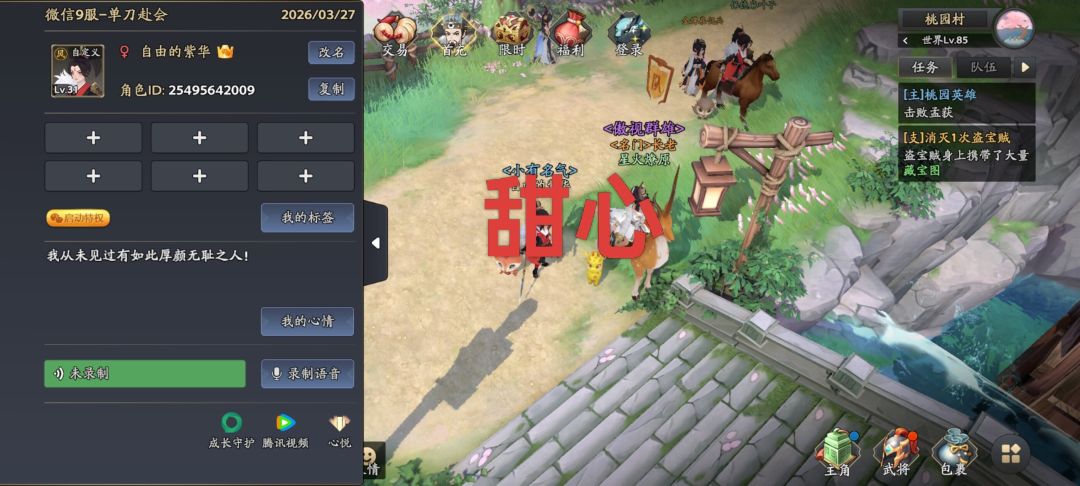 【三国志异闻录首发】我的游戏体验 1