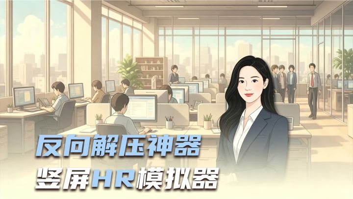 竖屏模拟当HR!慧眼识人管理员工,打工人的反向解压神器截图