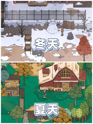 ✨超绝画风解谜游戏，还有季节更替哦✨