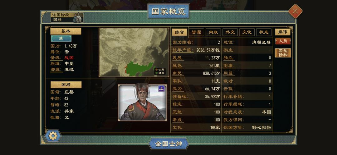 会盟还是挺有用的,也算统治力。 2