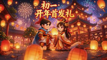 【初一】2/17｜开年大吉福利