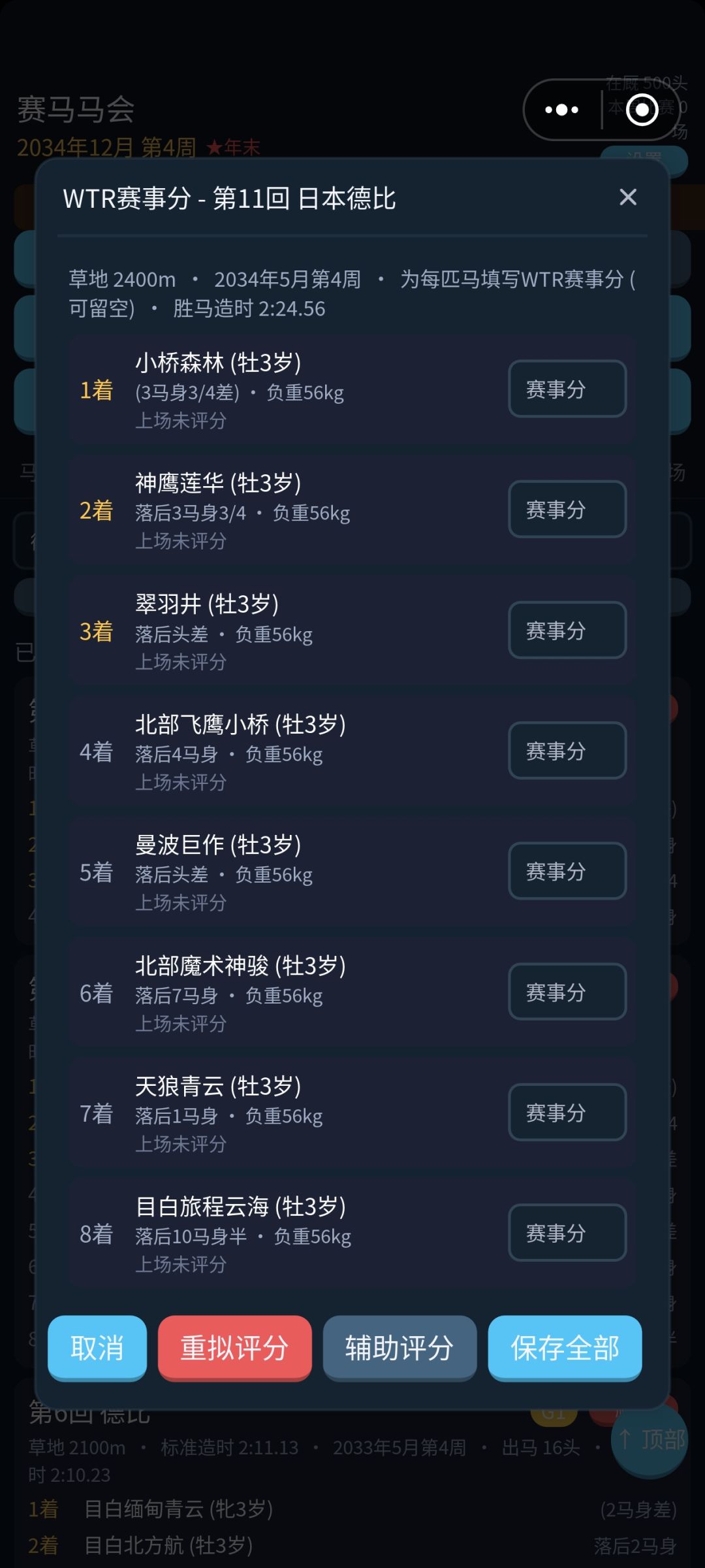 小桥森林奇迹三冠 3