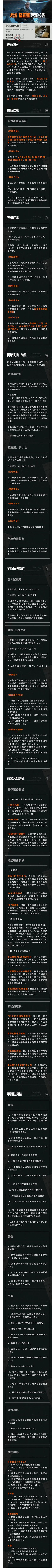 全新版本【火绒·塔莉娅】更新公告！提前知晓新赛季更新优化！