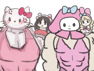 壁纸福利丨当美乐蒂掏出40米大刀：阁下又该如何应对？