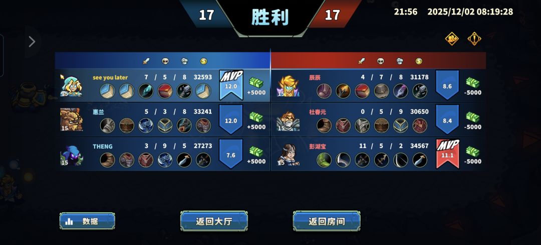 这把能打21分钟 1