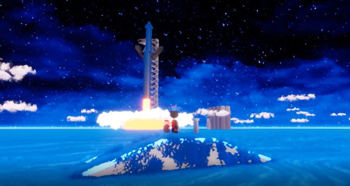 【独立游戏】马斯克星舰被我做成游戏供大家免费游玩截图