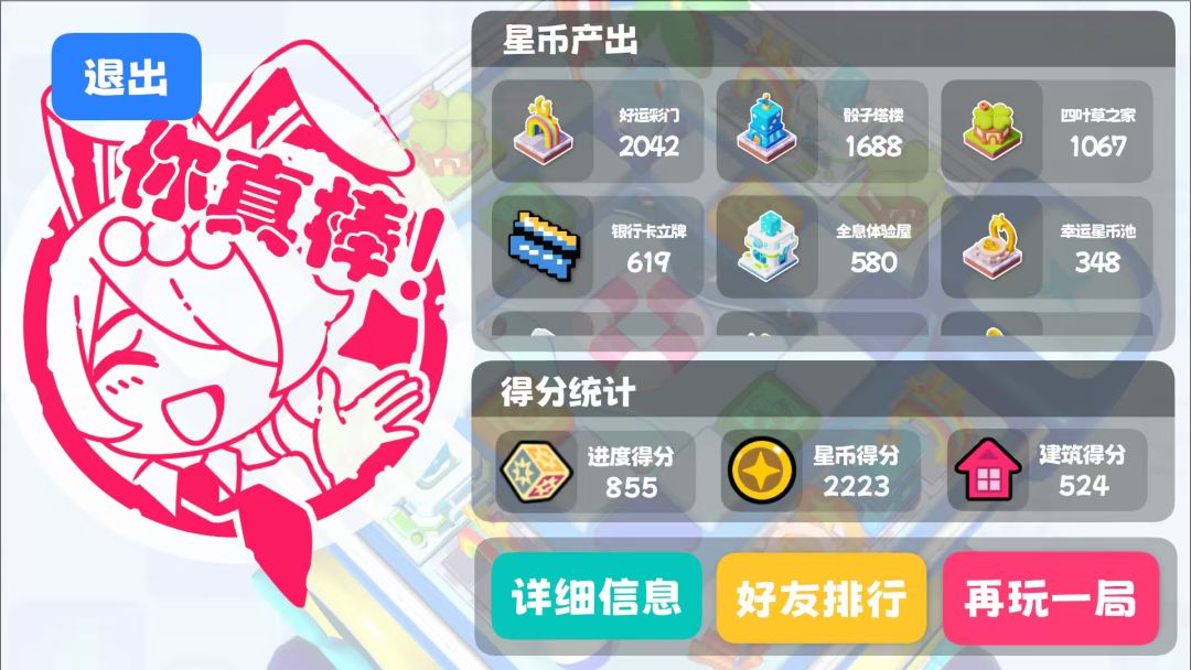 幸运最高的一次,4600星币了 1