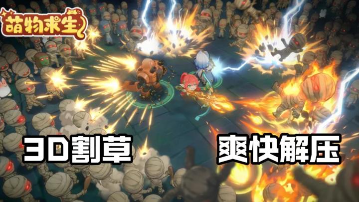 【Steam移植佳作】画风萌打怪狠❗3D 类幸存者肉鸽截图