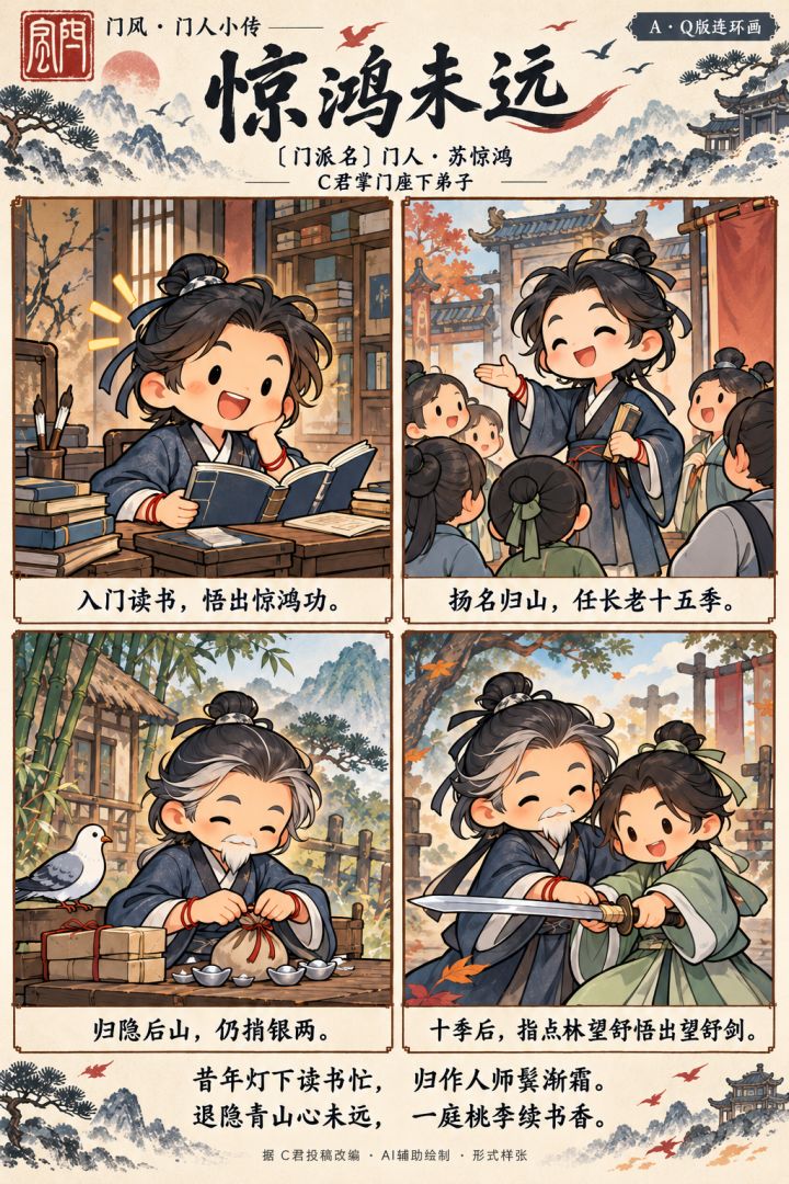 【掌门来选】你门下的弟子,值得留下一份怎样的纪念?截图
