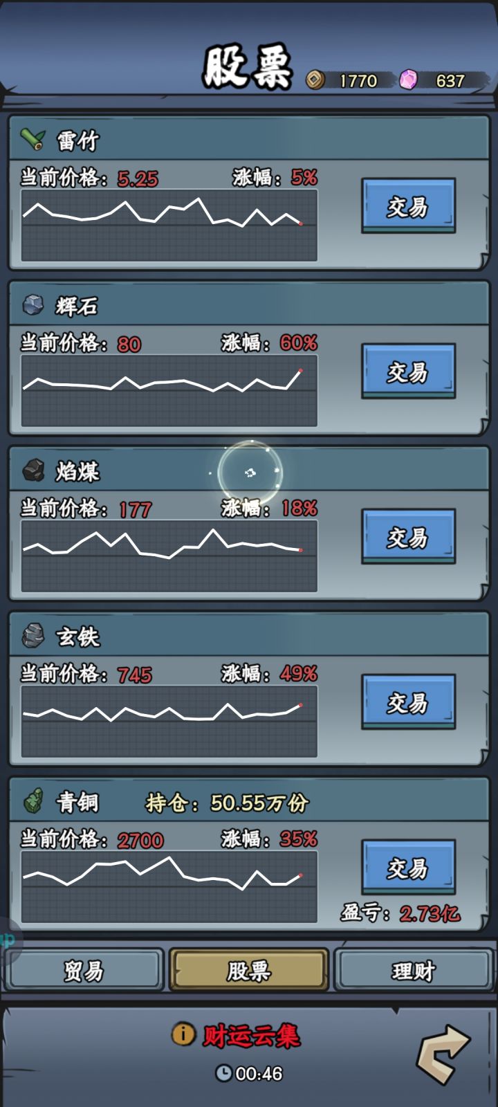 炒股模拟器截图