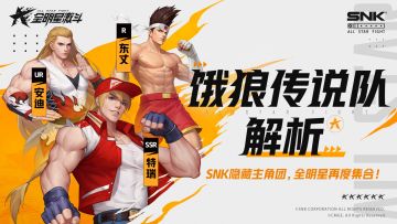 《全明星格斗组合训练计划》——饿狼传说队