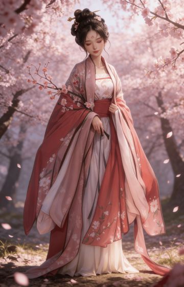 《客官里面请》美人画卷-桃夭
